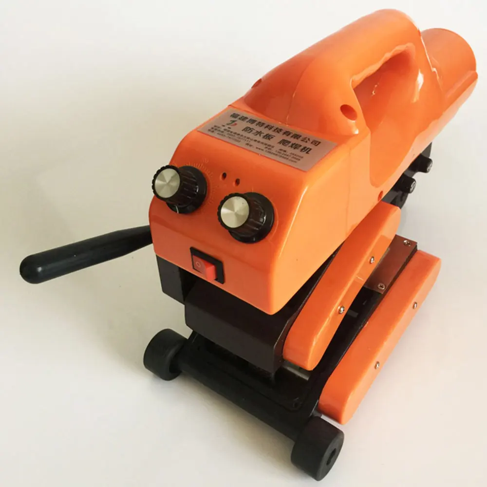 التلقائي تسلق لحام بولي كلوريد الفينيل لفائف نفق مزدوج المسار لوح مقاوم للماء HDPE كتيمة غشاء آلة لحام غشاء أرضي