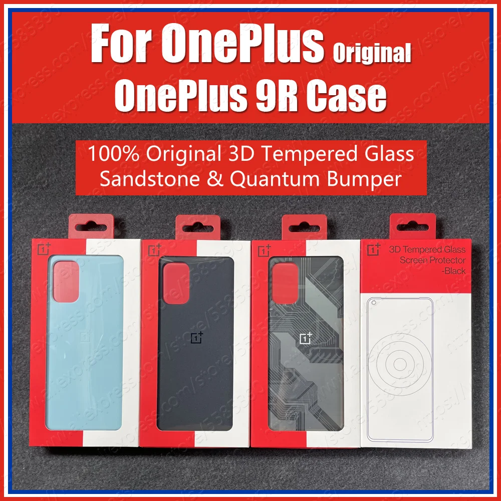 OnePlus 9R Quantum Bumper Case, Geekiness Original, Proteção de Placa de Circuito, Capa Traseira, Arenito, Gelo do Mar Negro