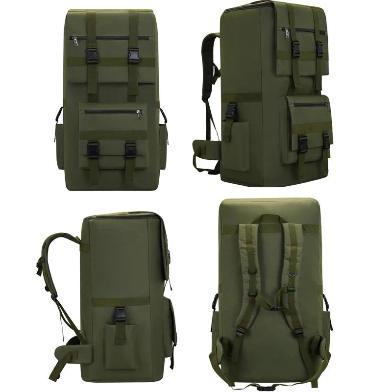 Imagem -05 - Mochila Tática Grande para Homens e Mulheres Bolsas de Viagem Bagagem de Escalada Viagem ao ar Livre Xa860wa 120l 130l