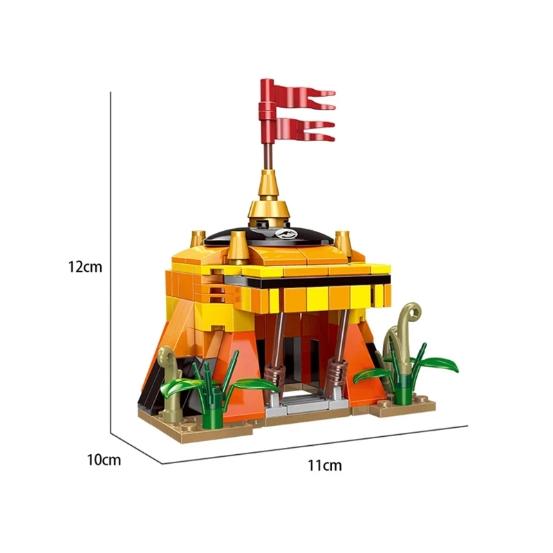 Wilderness Survival Series Bricks Toys Fall Into The Jungle Rescue Helicopter Assemble Model Kit For Kid Gifts