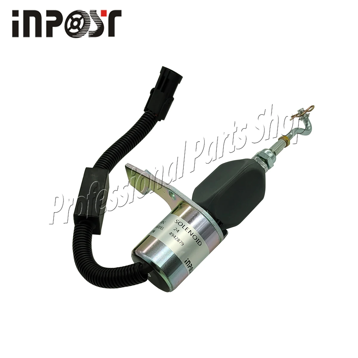 

24 Volt Fuel Shutoff Solenoid for Cummins 6BT 6BTA 5.9L 4BT 4BTA 5295567 4942879