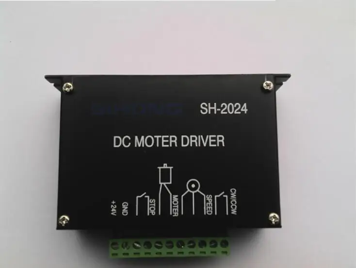 

GPG DC motor speed controller/24V positive and negative switch/DC controller 10-200W/SH2024