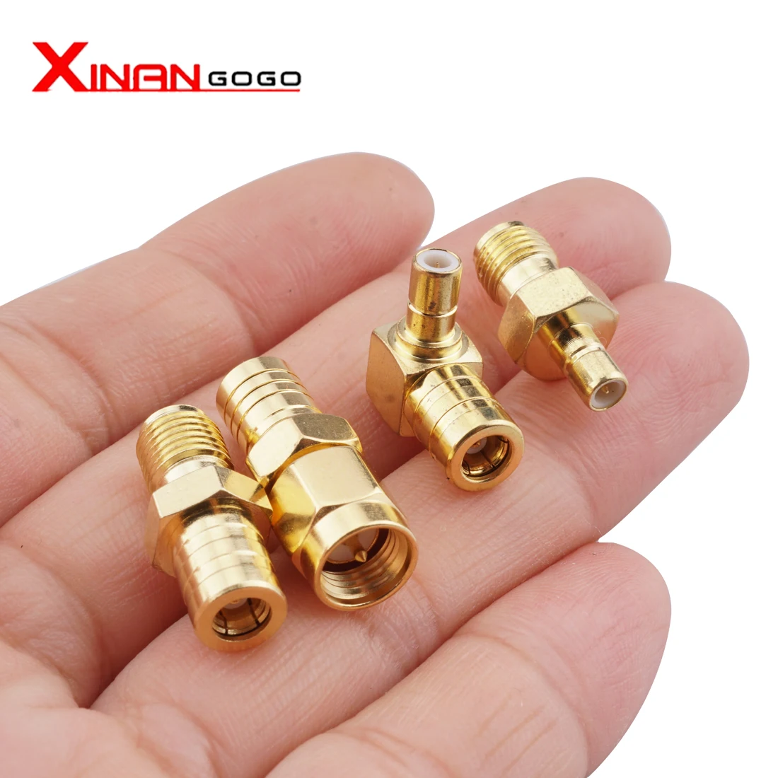 1pcs SMA to SMB Plug & Female Jack SMB Connector RF Coaxail Adapter Gold-plated SMB Male to Female
