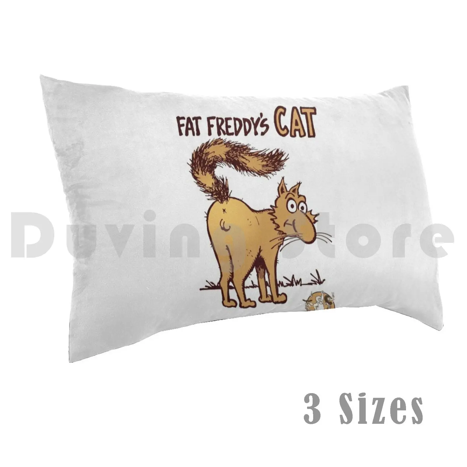 Fat Cat Fabulous Furry Freak Brothers Shirt , Sticker , Pillow Case Printed 35x50 Fabulous