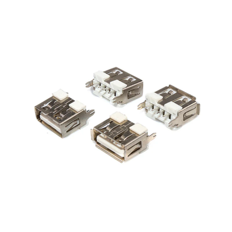 50 Uds USB2.0 interfaz hembra de carga de datos USB puerto hembra conector 2,0 para el ordenador portátil para computadora