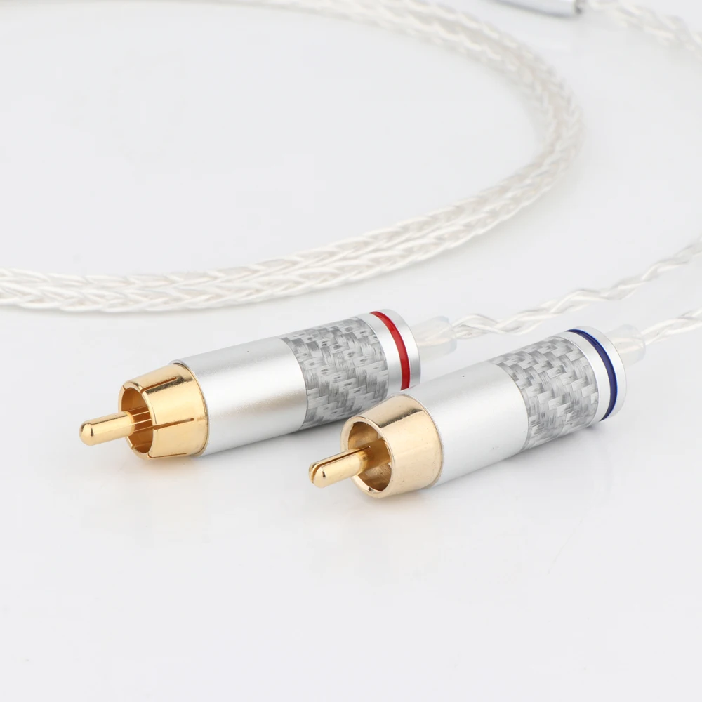 X442 HIFI 4.4mm to 2 RCA Audio Cable For Sony WM1A/1Z PHA-1A/2A Z1R 4.4mm Upgrade Cable