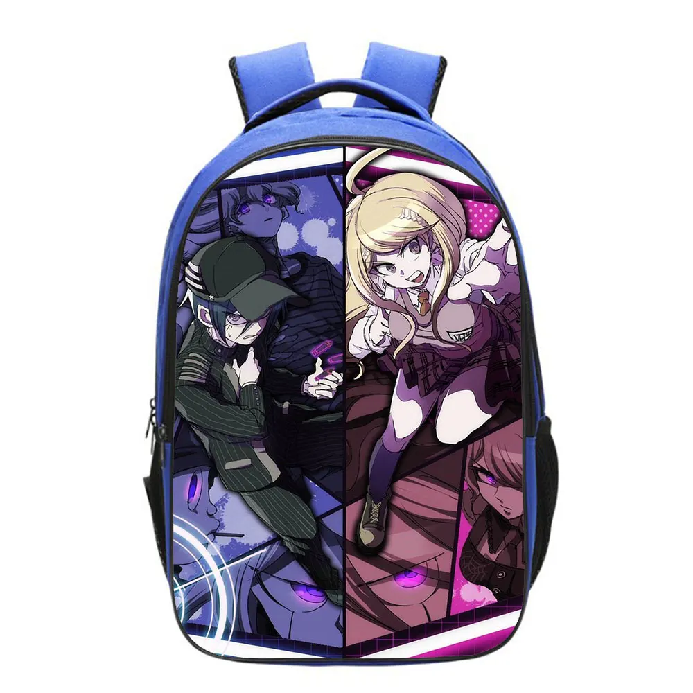 

Student Backpack Danganronpa School Bag Casual School Bag Outdoor Travel Bag Laptop Knapsack Teen Bookbag Mochila