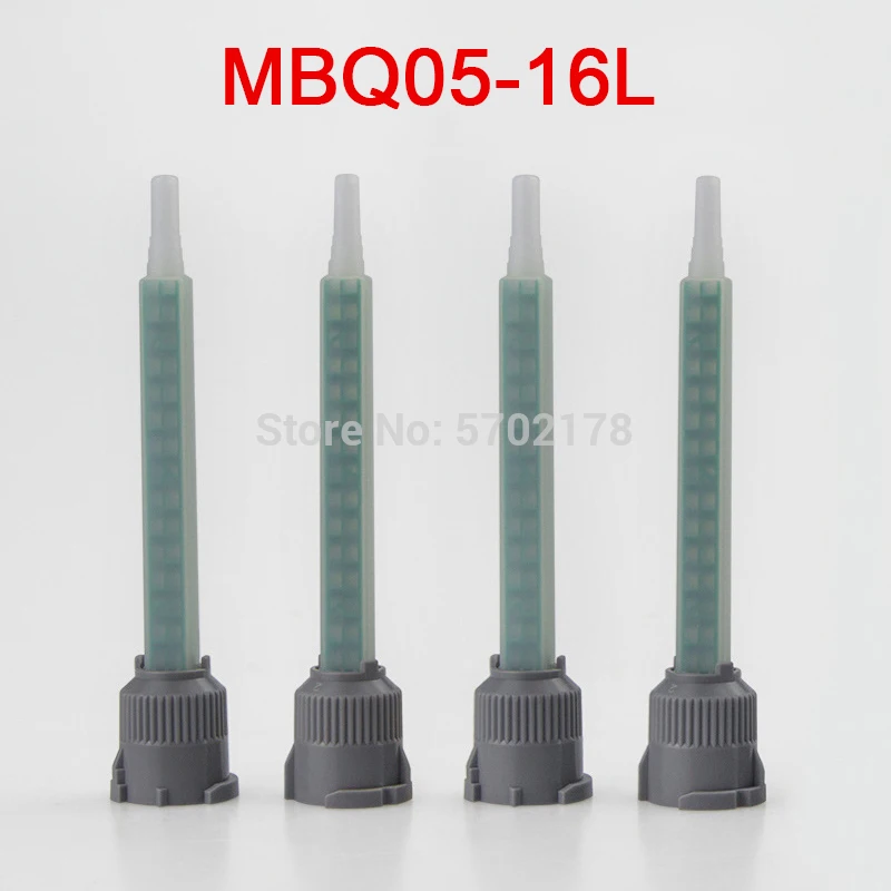 Bico de distribuição ab para mistura, tubo quadrado estático de distribuição ab para mistura, 50 peças 1:1 ab