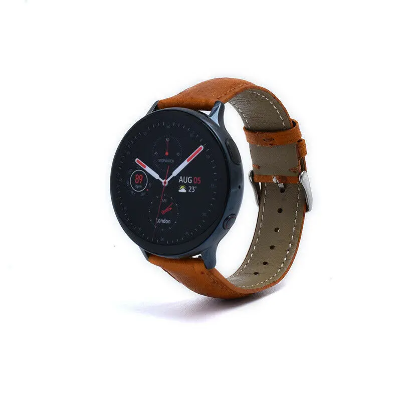 Genuine Ostrich Leather Strap 18mm 20mm 22mm Soft Quick Release Leather Watchband Blue Black Red Brown Wrist Watch Band