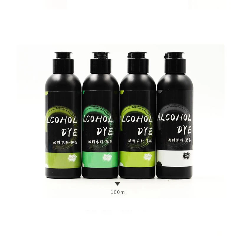 16 Colors 100ml Leather Dye Leather Goods Leather Alcohol Dyestuff Cowhide Dye Vegetable Tanned Leather Coloring Agent