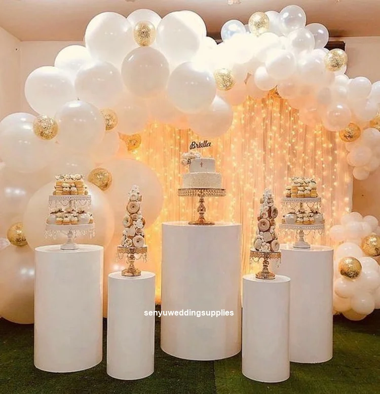 5pcs/set)Wedding supplier acrylic backdrop wedding acrylic clear wedding event decoration pillar senyu1585