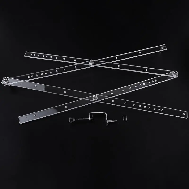 50cm Scale Folding Ruler Pantograph Copy Rluer Drawing Enlarger Reducer Tool