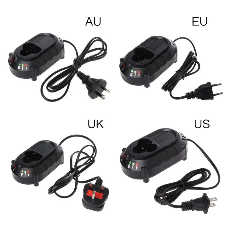 Hot Li-ion Battery Charger For Makita 10.8V/12V Lithium Battery BL1013 DC10WA UK/US/EU/AU Plug Optional Drop Shipping