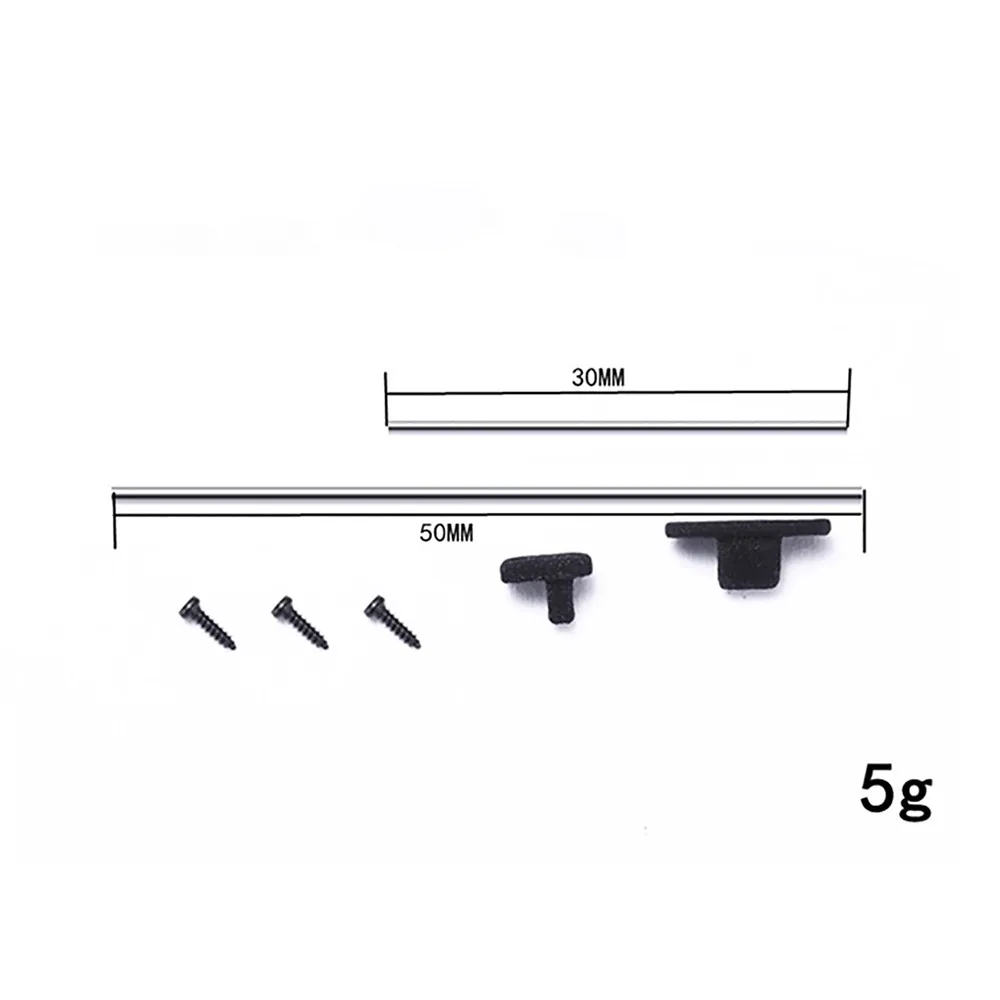 

Stainless Steel Antenna Long & Short Interchangeable Set DIY Accessories for WPL D12 Micro Card Upgrade Parts