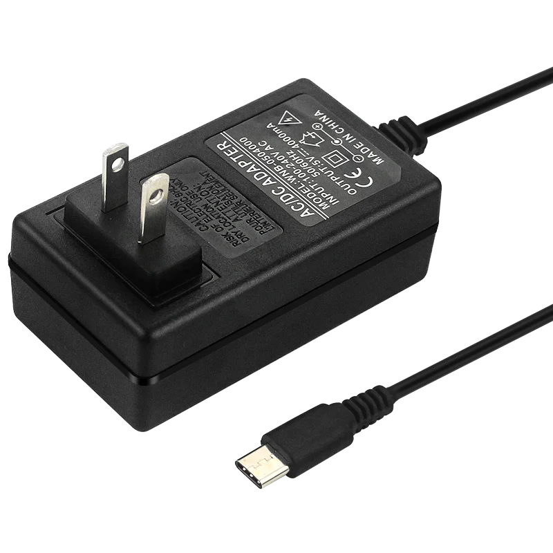 Orange Pi 5 Plus Netzteil 5V 4A Ladegerät 20W USB Typ C Netzteil EU US UK Stecker für OPI 5/5B/4 LTS Raspberry Pi 4B – Detail 7