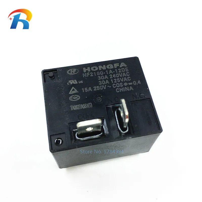 100% Original New HONGFA HF HF2160-1A-12DE 12VDC 4PINS 30A  DC12V Power Relay HF2160-1A