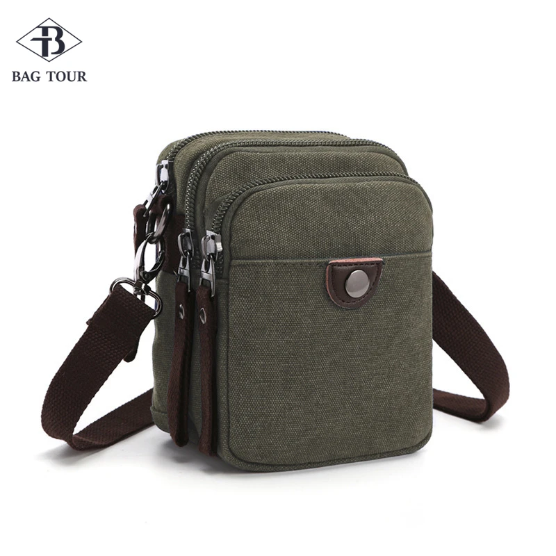 Bolsa de Ombro Crossbody Casual, Bolsa de Celular Mini Moda Vintage, Unisex Messenger Bags, Novo, Zipper, iPhone, 2020