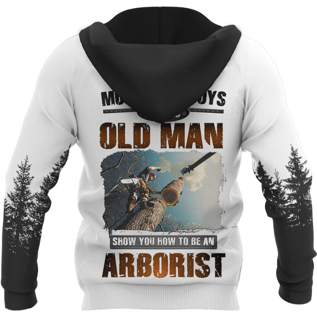 Premium Unisex All Over Printed Arborist Fashion Tracksuit Casual 3D Zip/Hoodies/Sweatshirts/Jacket Hip Hop Women Men Tops J-031