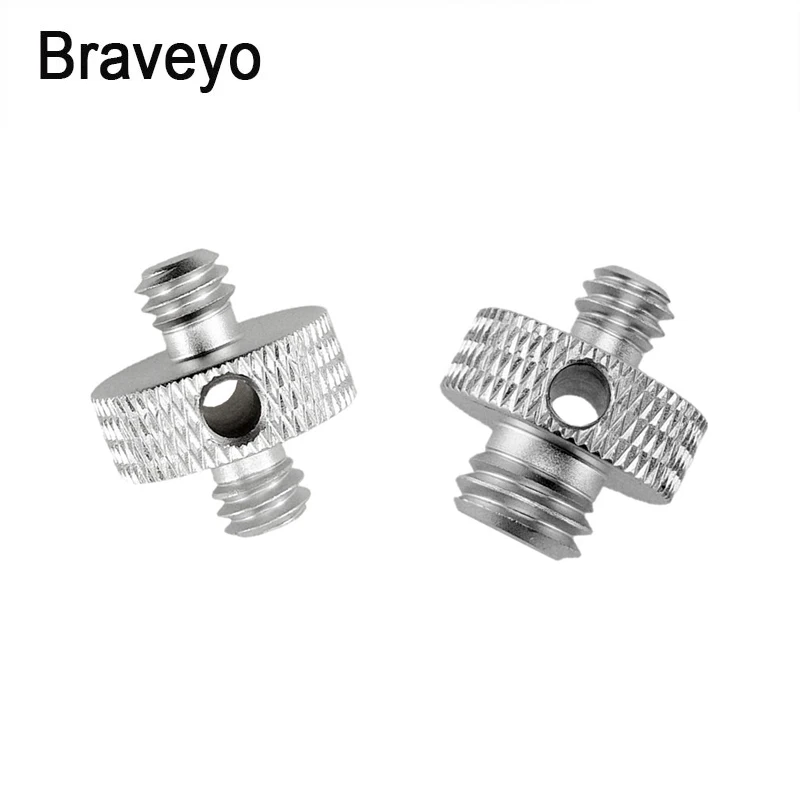 1/4 do 3/8 Cal konwersja śruba lustrzanka Broadcast Stand statyw sprzęt fotograficzny akcesoria do Gopro Ballhead