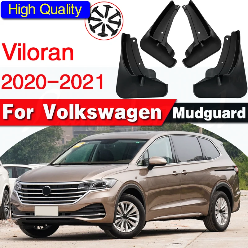 Front Rear Car Mud Flaps For Volkswagen VW Viloran 2020 2021 Mudflaps Splash Guards Mud Flap Fender Mudguards