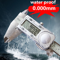 Terma Accuracy 0.005mm IP54 water proof 150mm 300mm digital vernier caliper micron electronic caliper thickness micrometer gauge