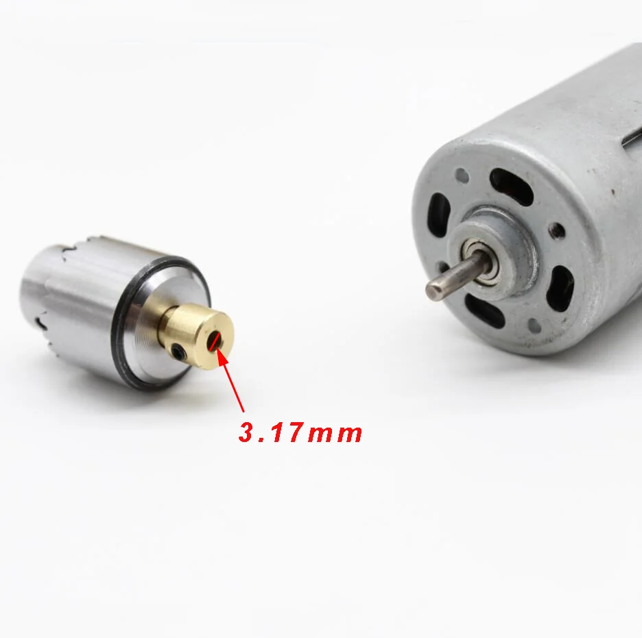 Electric Drill Grinding Mini Chuck Key JT0 0.3-4mm with 3.17mm Shaft 3 Jaws Adapter Kits Mandril Cartridge for Motor