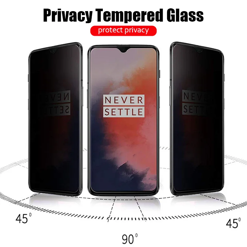 Glass Magic Anti Spy Tempered Glass on Realme 7 7i 5i 5S 5 Pro Anti-spy Privacy Screen Protector for Realme 6 6i 6S 1 2 3 Pro 3i