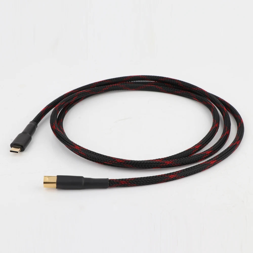HIFI Audio USB B ZU C Kabel HiFi USB B Zu C Audio Datenkabel Für DAC Mobile Tablet – Detail 6