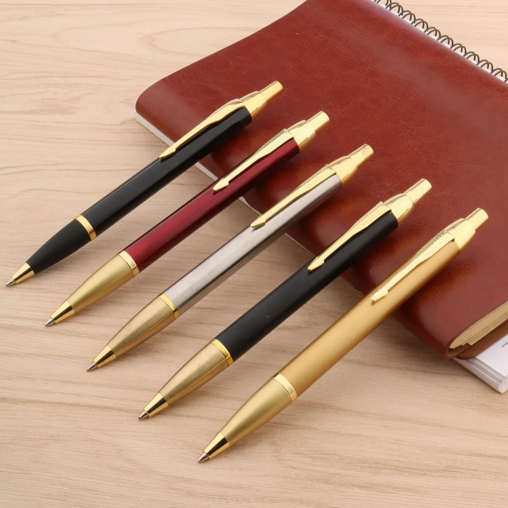 ステンレス鋼ゴールデンアロー学生ペンプレスメタルボールペン