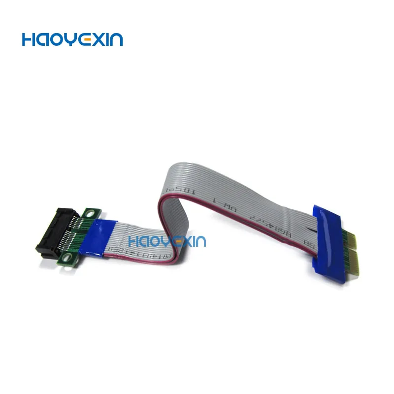 HYX PCI Express Flex Relocate Cable pcie riser PCI-E 1X to 1x Slot Riser Card Extender Extension Riser Cable Graphics Card