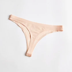 1 pz intimo donna Fitness senza cuciture seta ghiaccio mutandine sportive Sexy femminile intimo morbido perizoma perizoma per le signore BANNIROU