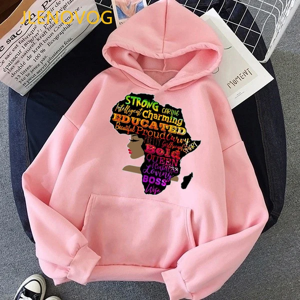 God says you are flower melanin girls print magic hoodies women black lives matter juneteenth pink cap sweatshirt dope hoody top