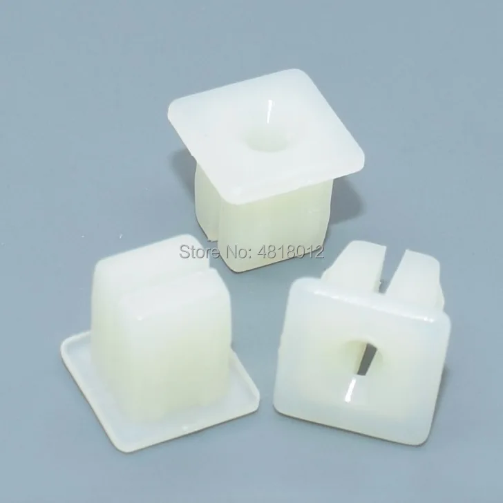 worldgolden 100pcs auto fasteners Rear License Plate Bracket Nut #8 Screw Size  for Renault#8934-201-262,GM#9669486