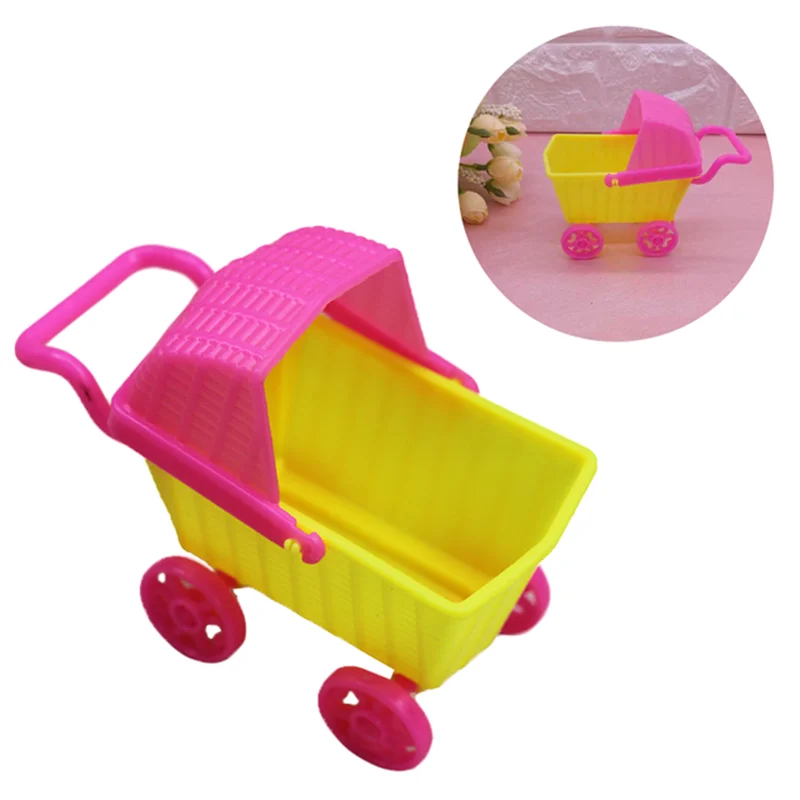 Casa de muñecas de juguete para niños, Mini carrito de compras, juguete de imitación para niños, juguetes de comestibles para bebés, 1 ud.