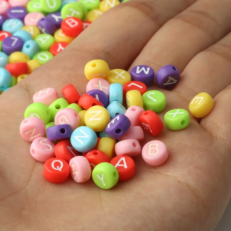 7x4mm Mix Letter
