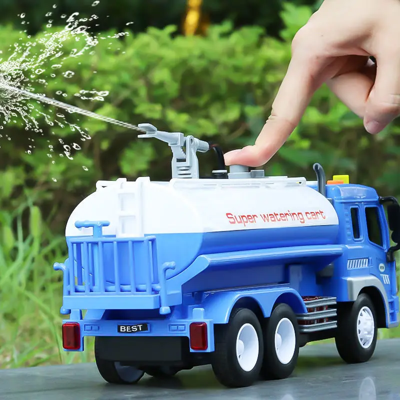 1:16 Large Size Kid's Water Tankers sprinkler Truck Boys Gifts Toys Early Childhood Learning Education Toy