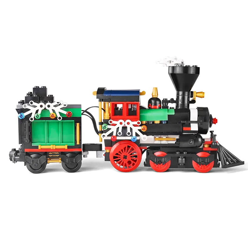 Car Model 36001 Motorized High-tech Compatible With 10254 Winter Holiday Train Building Blocks Bricks Toys Kids Christmas Gifts