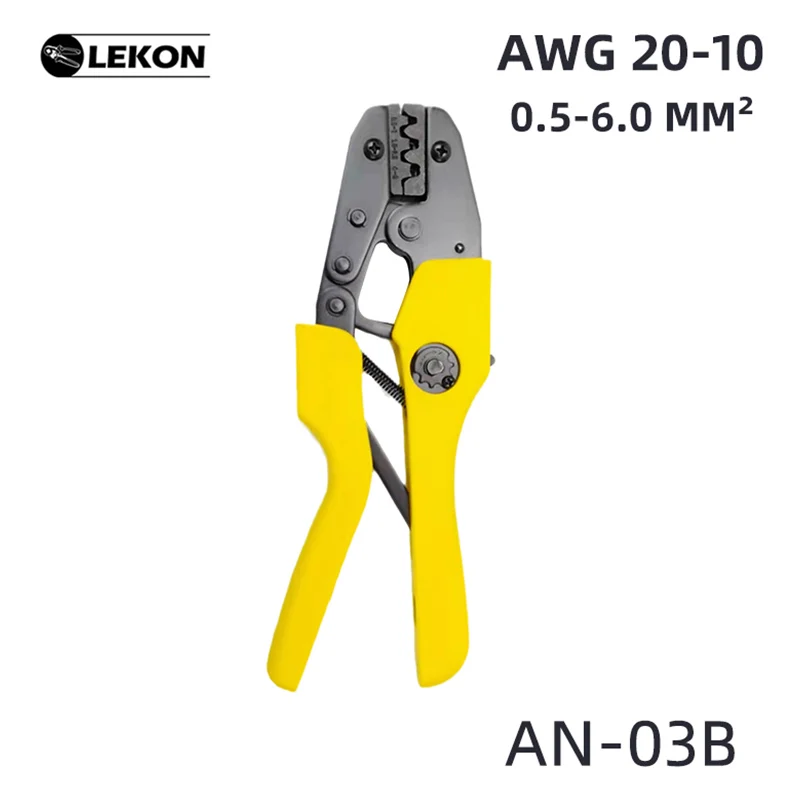 AN-03B Wire Crimping Plier For 0.5-6mm2 Terminals Crimper Tools Hand Tools AWG20-10 Electrical Clamp Multifunctional Tools