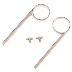 2 Packs Trumpet Slide Finger Ring for Brass Instrument Parts Accessory