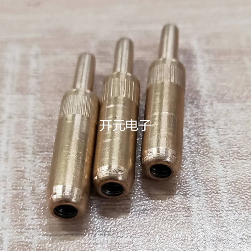 Kiểm Tra Kim Stylus 5.5Mm Opper Đầu Kẹp Lò Xo Kim Sạc Chân Kim Pin Kim Đầu Dò Tiến Hành Kim Dài 28Mm Pogopin