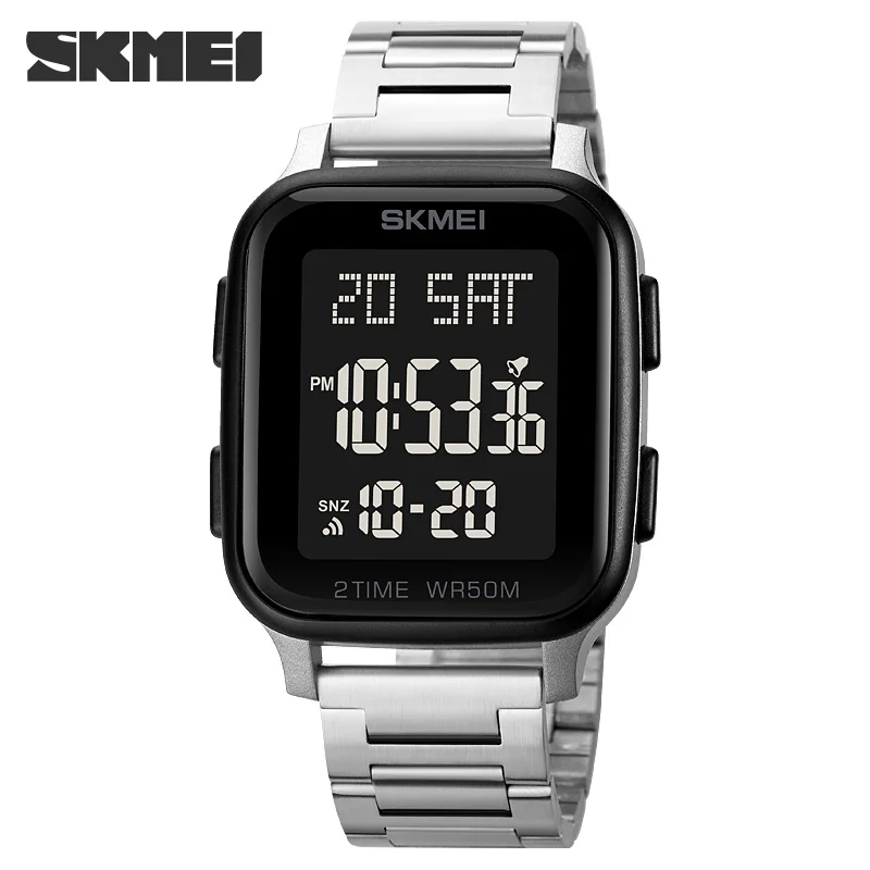 

Men Watches Waterproof Sports Digital LED Watch Alarm Chrono Electronic Clock Man Student Wristwatch SKMEI Relogio Masculino