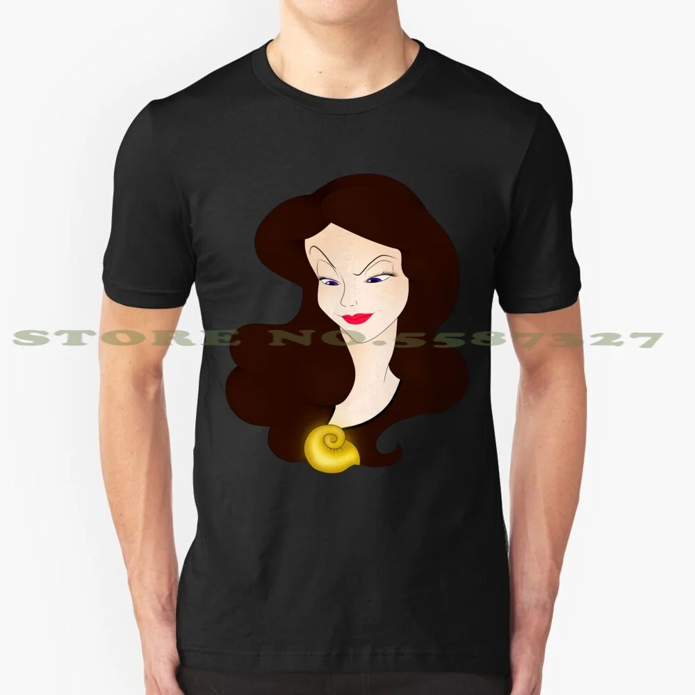 Vanessa - Ursula Black White Tshirt For Men Women Vanessa Ursula Sea Witch Sea Witch Úrsula Villain Villains Tentacle Mermaid