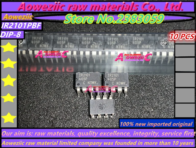 Aoweziic 100% new imported original IR2101PBF IR2101 IR2102PBF IR2102 IR2103PBF IR2103 IR2104PBF IR2104  DIP-8  Driver chip IC