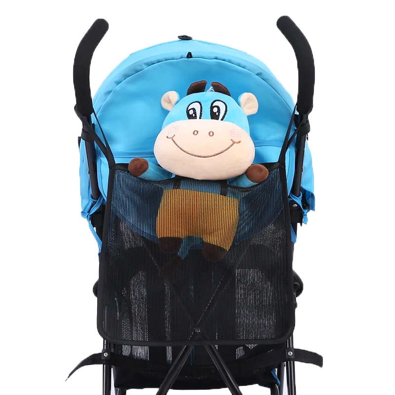 Baby Stroller Organizer Mummy Diaper Bag Carriage Buggy Bottle Cup Holder Trolley Hanging Prams Storage Mesh Net Accessories