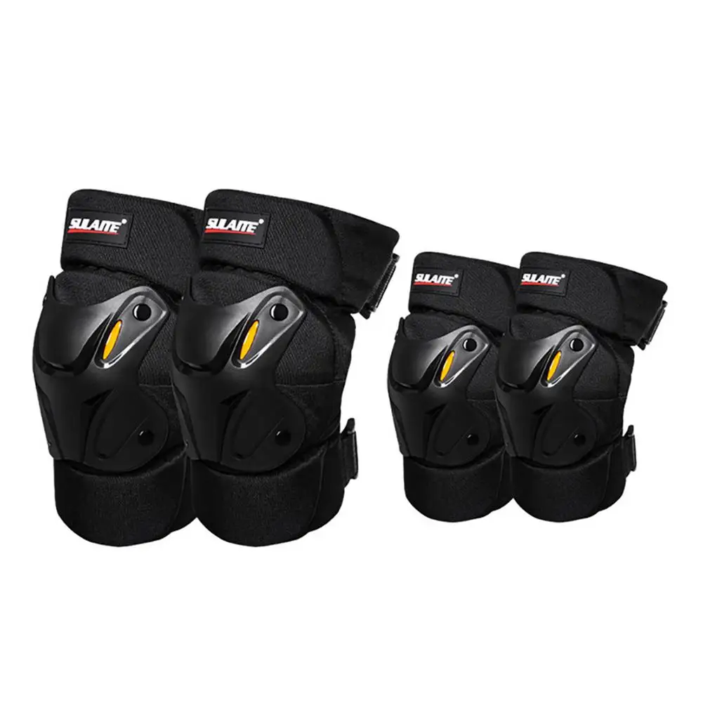 Protège-tibia et coudière pour moto, protège-genou, ceinture réglable, équipement de protection pour motocross