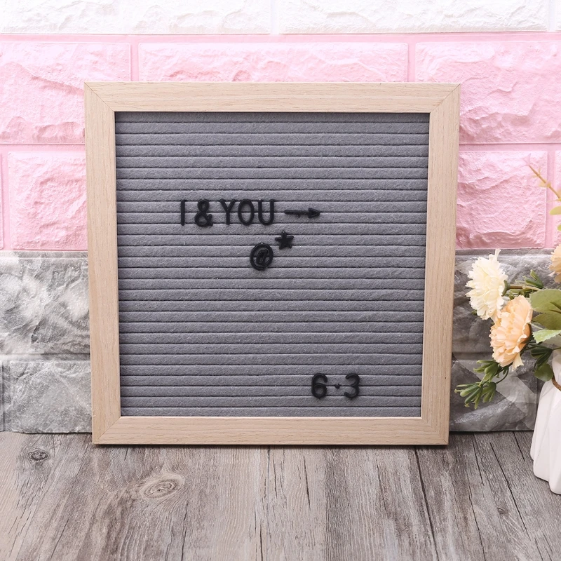 3/4 Inch Letters for Flet Letter Boards 300 Pieces Including Letters Numbers & Symbols for Changeable Message Boards