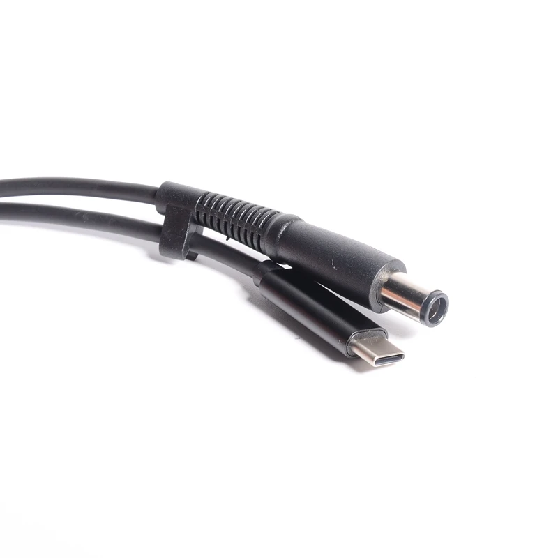 7.4X5.0 Mm Với Pin Jack USB Loại C Điện PD Bộ Chuyển Đổi 7.4 * DC 0.6Mm cắm Cáp Kết Nối Dây Sạc Laptop HP