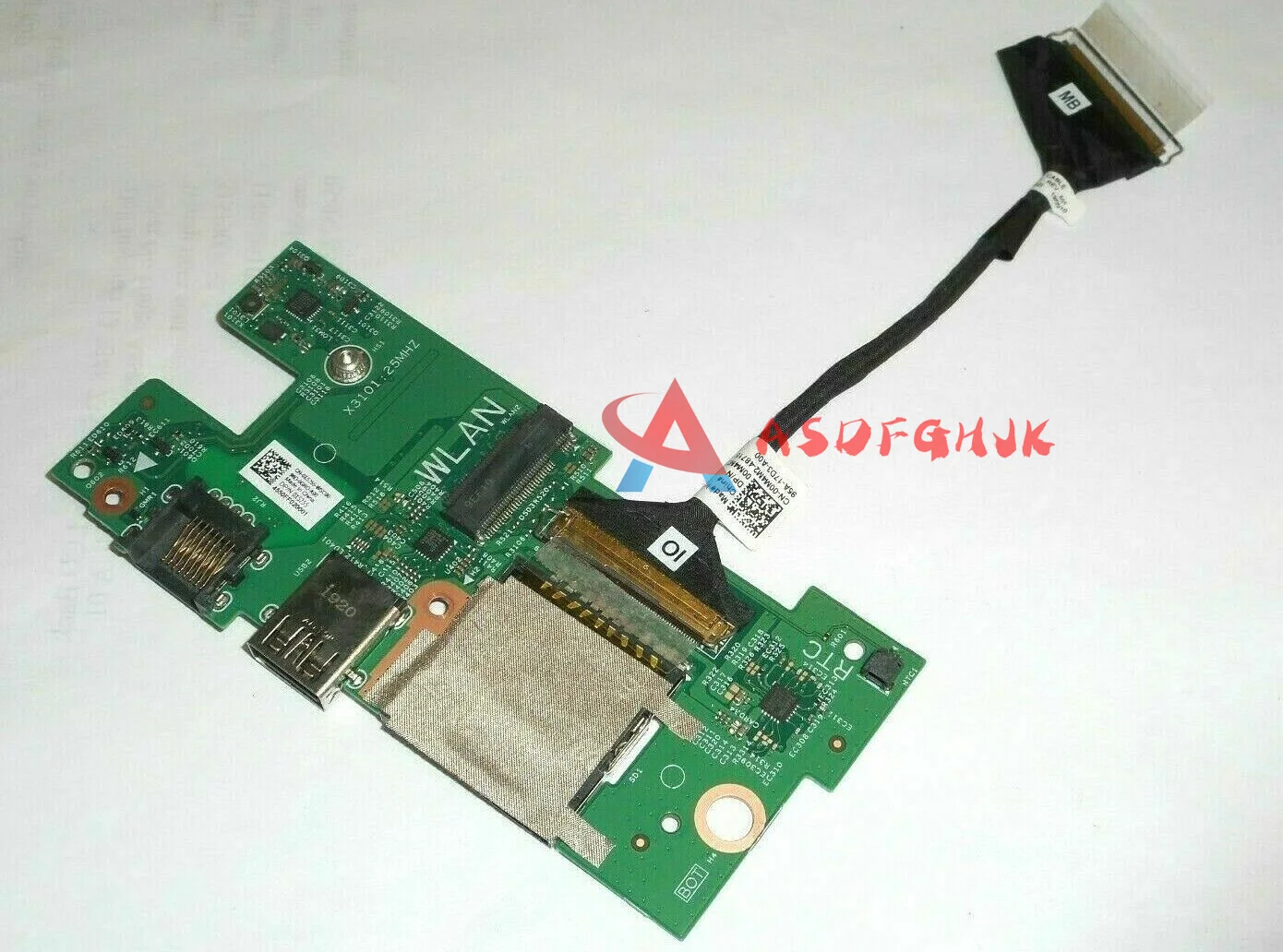 original for Dell Inspiron 15 7580 Power Button/USB/Card Reader Board thc03 x5255  Tested Fast Shipping