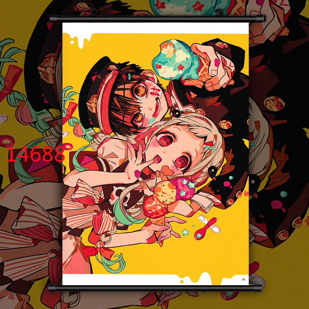 Jibaku Shounen Hanako-kun Anime Manga Canvas Painting Wall Art Anime Poster Decoration Picture Bedroom Home Decoration