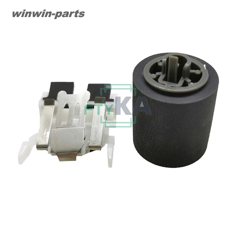 1set  Pickup Roller Separation Pad feed & exit roller tires for Fujitsu S1500 S1500M fi-6110 N1800 PA03586-0001 PA03586-0002